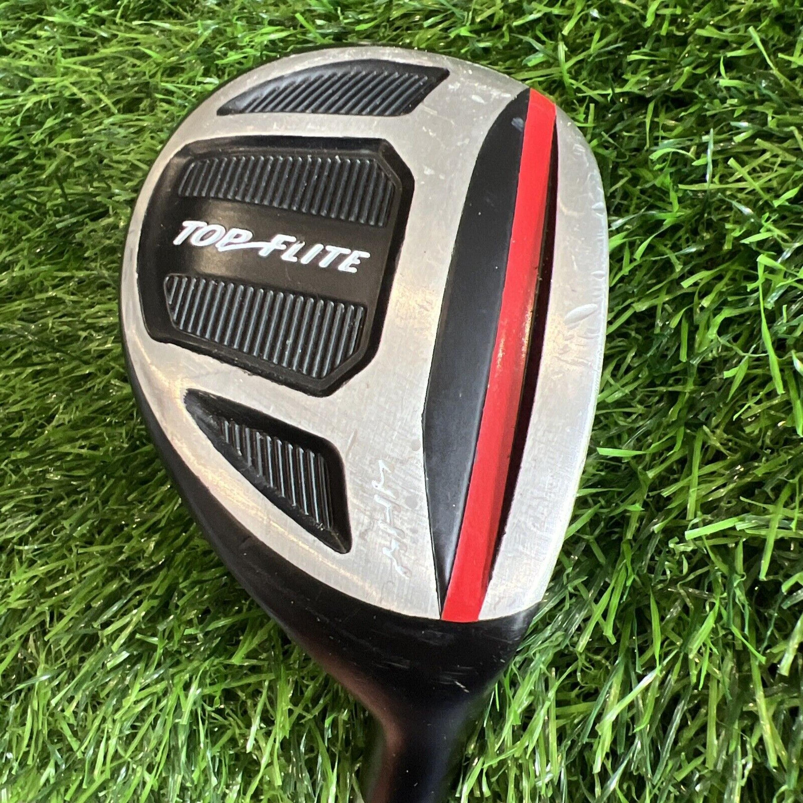 Top Flite 4HY Men’s RH 4 Hybrid 39.5” Steel Shaft Regular Flex Golf Club (H138)