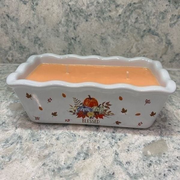 Fall Loaf Pan Candle