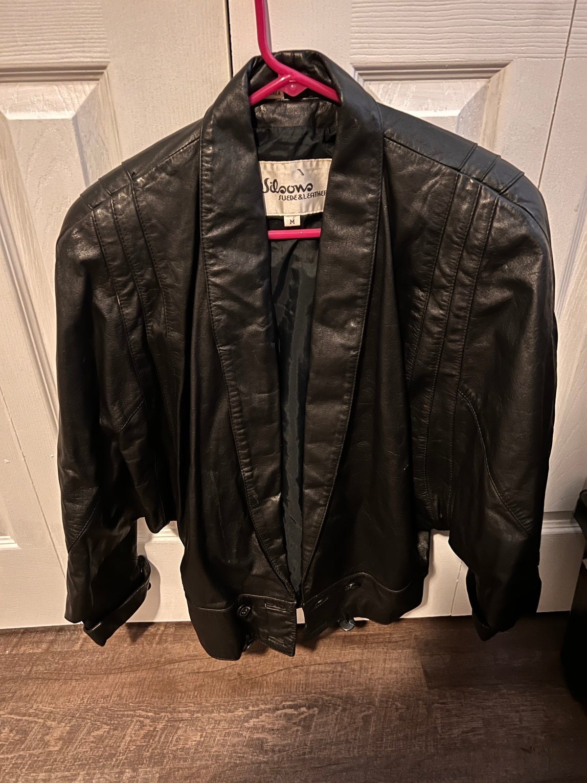 Black leather Jacket