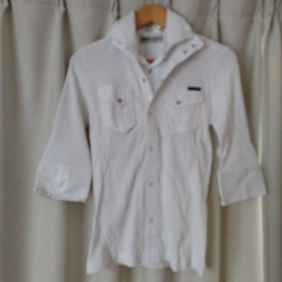 BUFFALOBOBS White Striped Shirt