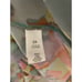 Logo Lori Goldstein Womens Top 2X Colorful Abstract Button Up Mesh Stretch Sheer