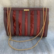 La Regale Vintage Satin Handbag