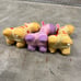 LOT OF 3 Fisher Price Giraffe Soothe and Glow Baby Yellow Music Light Plushies