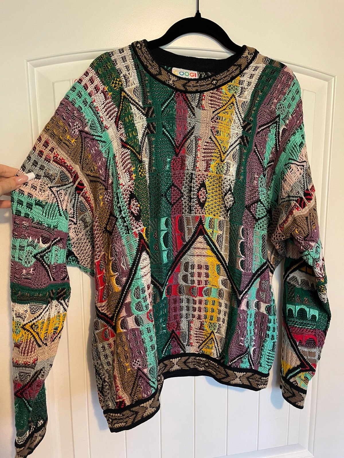 Vintage Coogi sweater multicolored