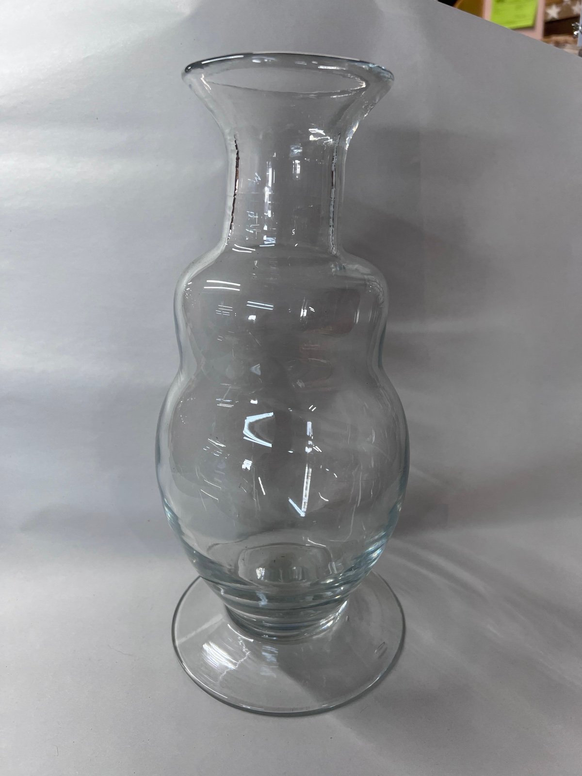 Vtg Blenko 9914 Clear Vase