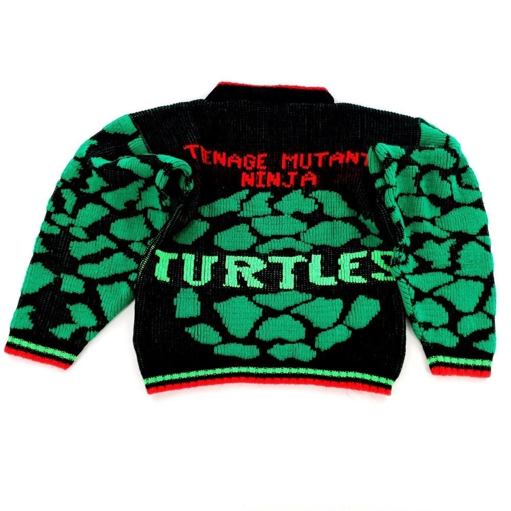 Vintage Pattern Teenage Mutant Ninja Turtles Jumpers Adults