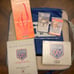Superbowl Seat Cover with Collectibles