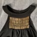 The Limited Black Halter w/Brass Beading
