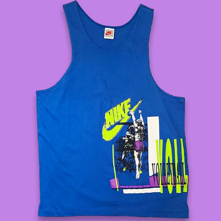 Vintage Nike Volleyball Tank Top Shirt