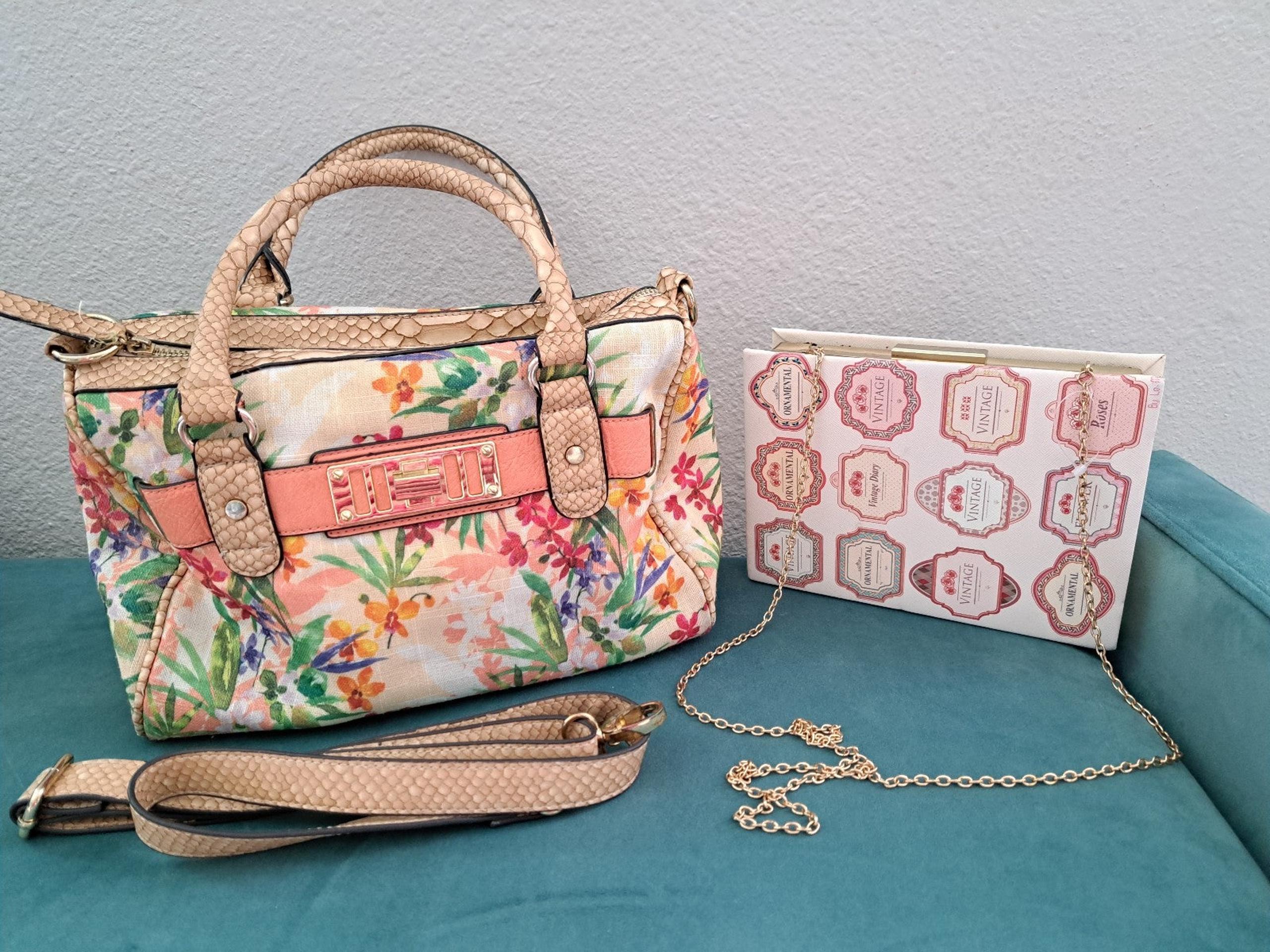 Aldo purse and book clutch