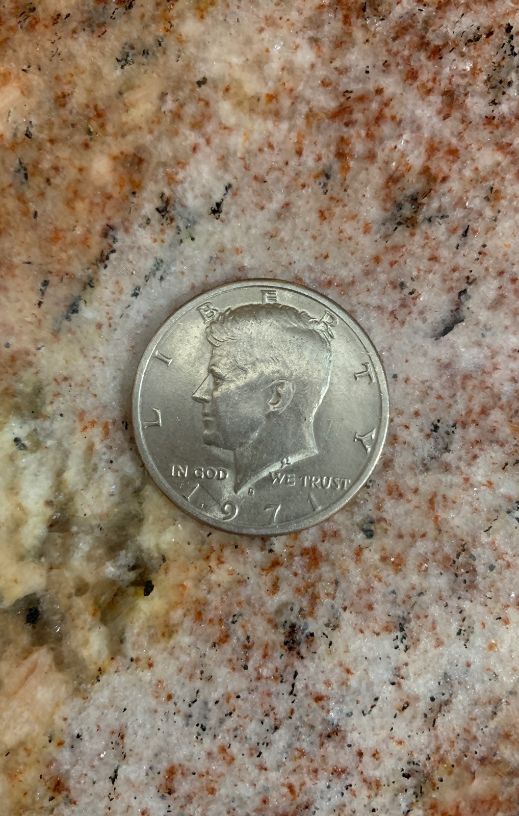 1971 Liberty Kennedy Half Dollar Coin