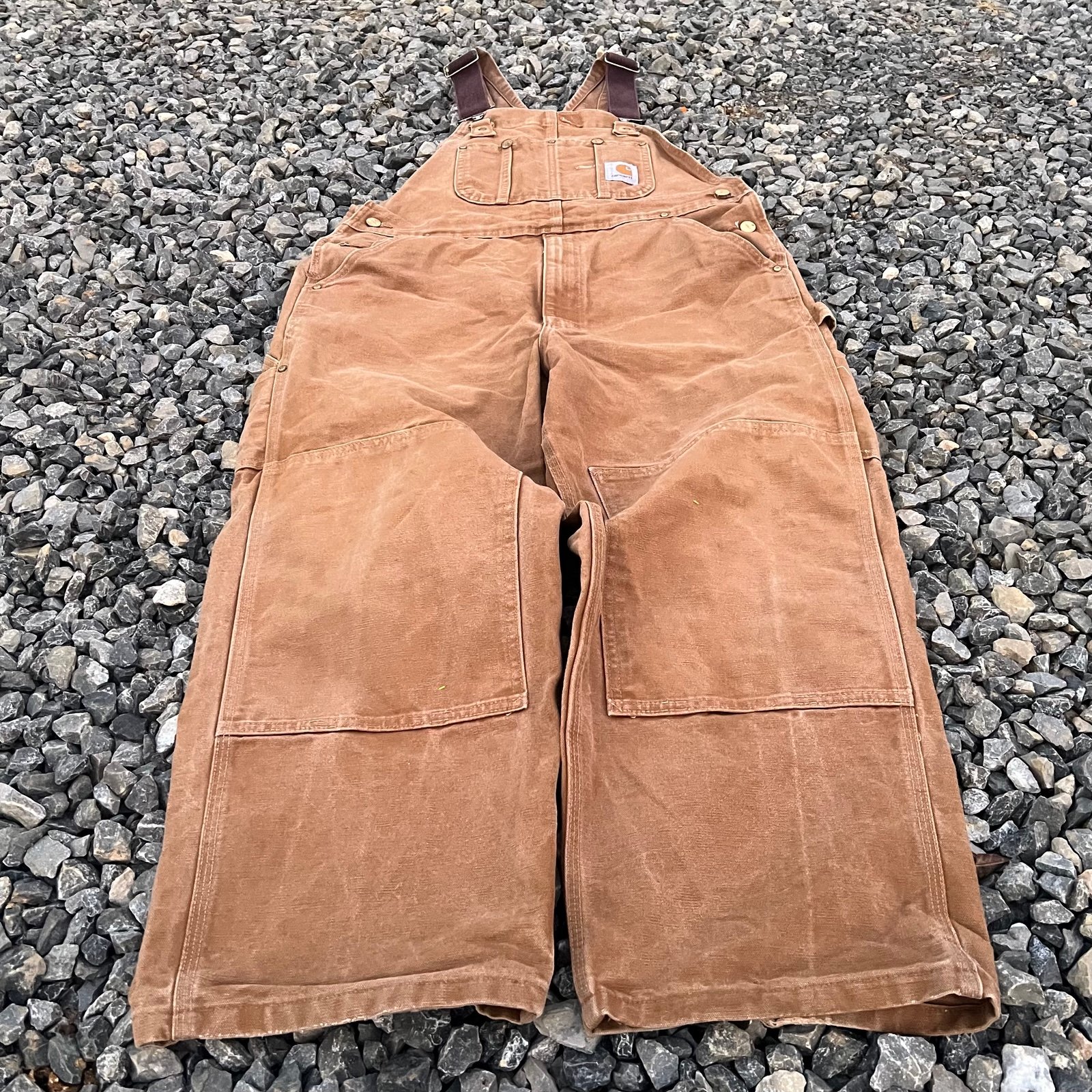 Vintage Carhartt Double Knee Bib Overalls