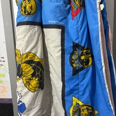 Mighty morphin power rangers vintage blanket 1994