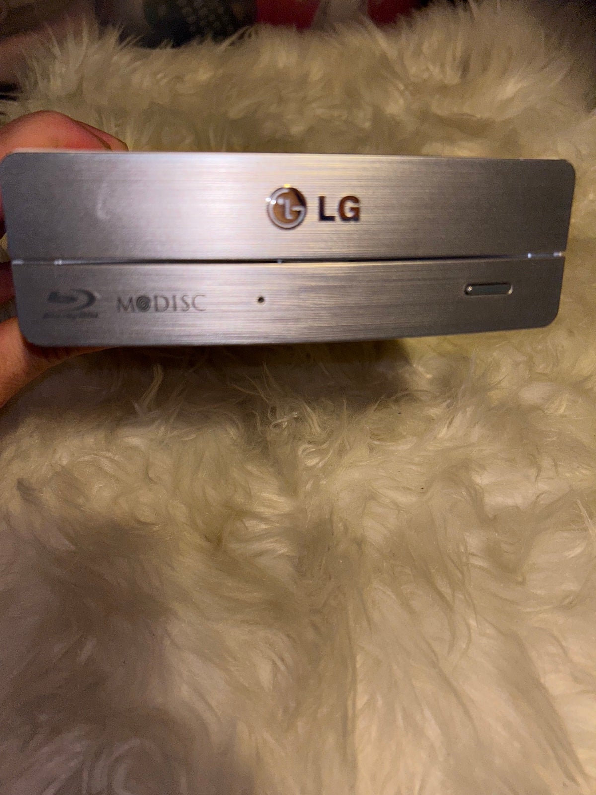 LG External Blu-Ray DVD Burner Writer BE14NU40 (NO POWER ADAPTER)