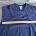 L.L. Bean Navy Blue VTG Shetland Knit Wool Pullover Sweater Shirt Mens Sz L