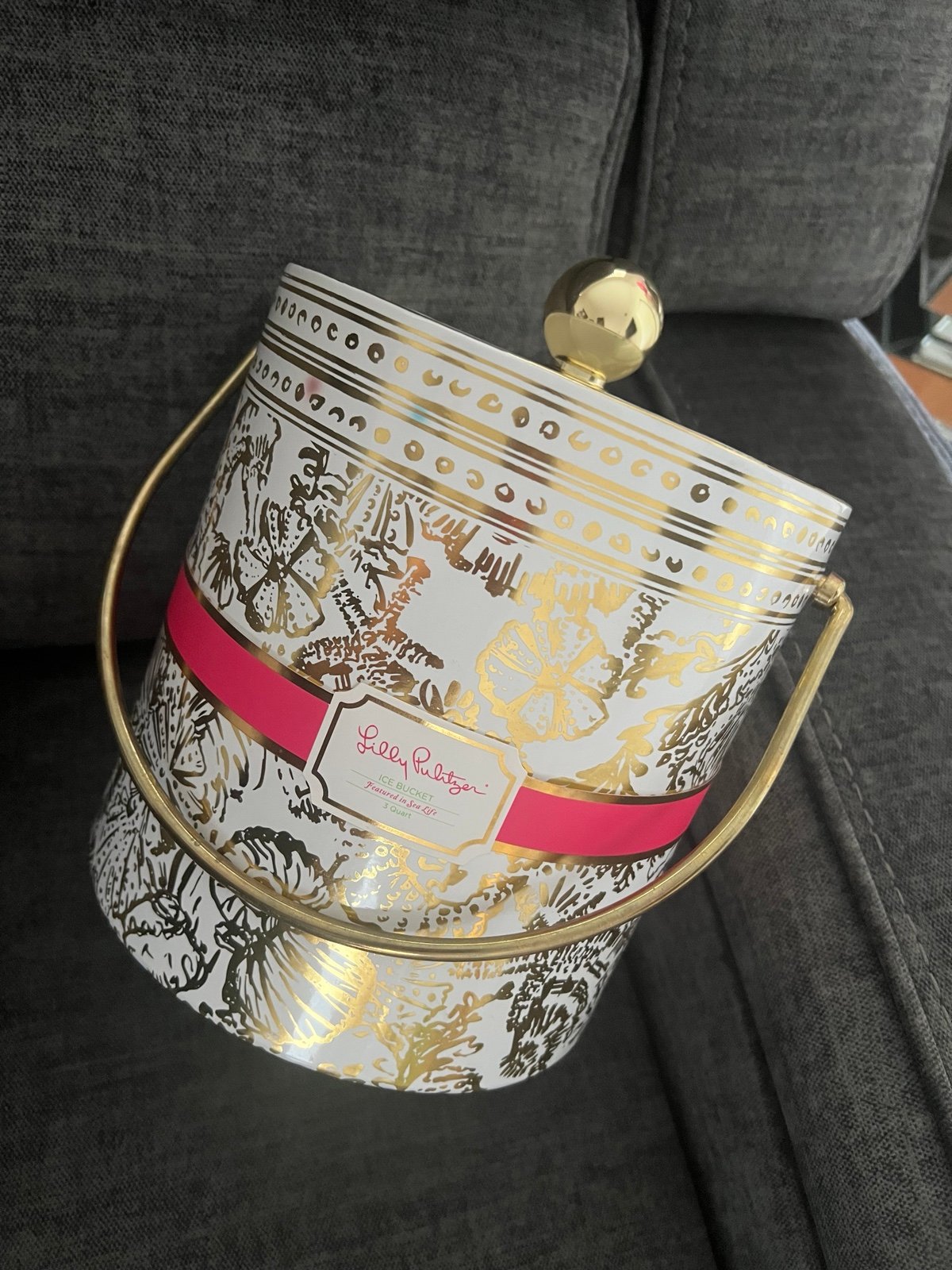 Lilly Pulitzer ice bucket