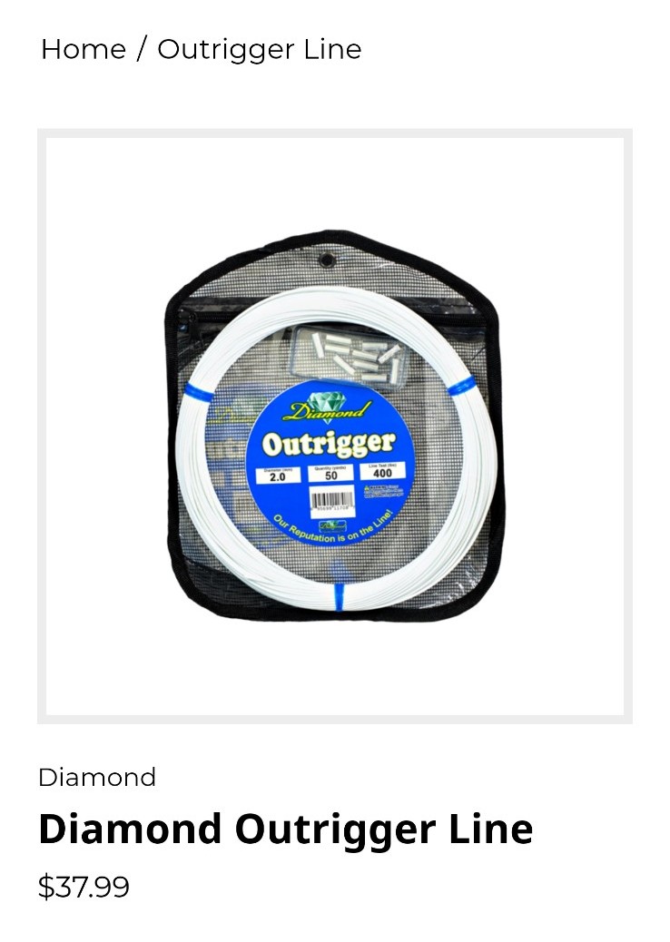 Outrigger line kit