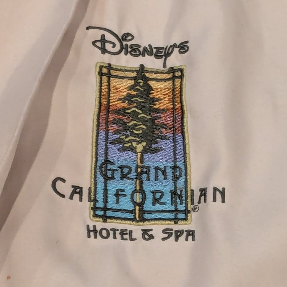 Rare Authentic Disney Parks Grand Californian Resort and Spa Robe
