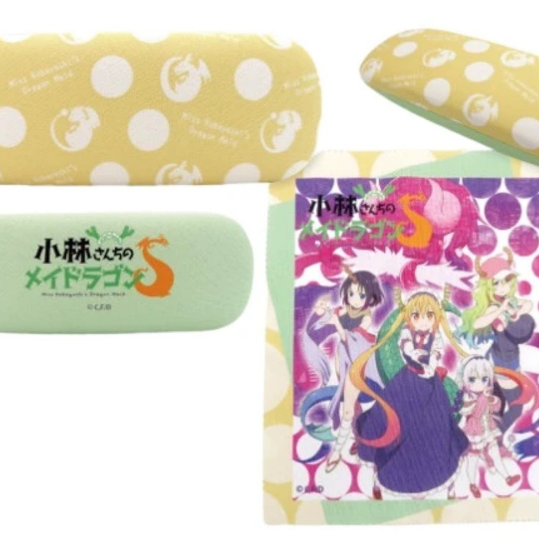 miss kobayashis dragon maid eyeglasses case