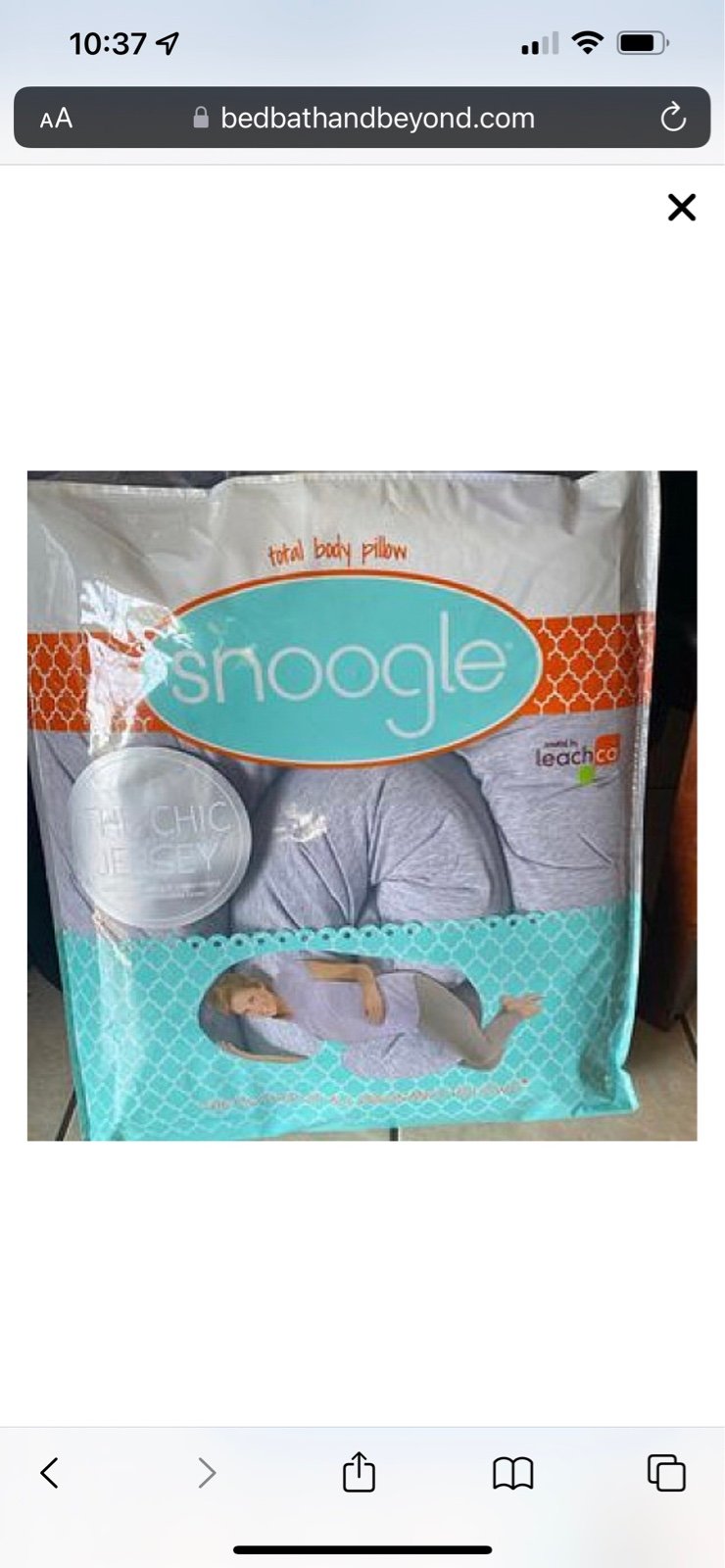 Snoggle Pregnancy Pillow