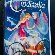 Cinderella original animated classic vhs