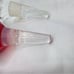 Towle Crystal Wine Stoppers and 2 signed Oleg Cassini one red unsigned lot of 5