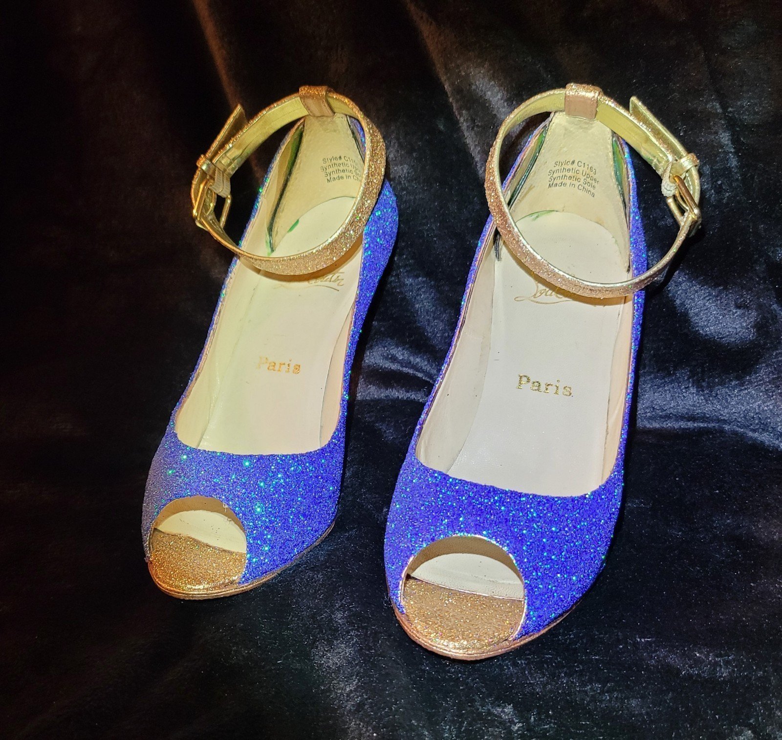 Christian Louboutin Glitter Heels