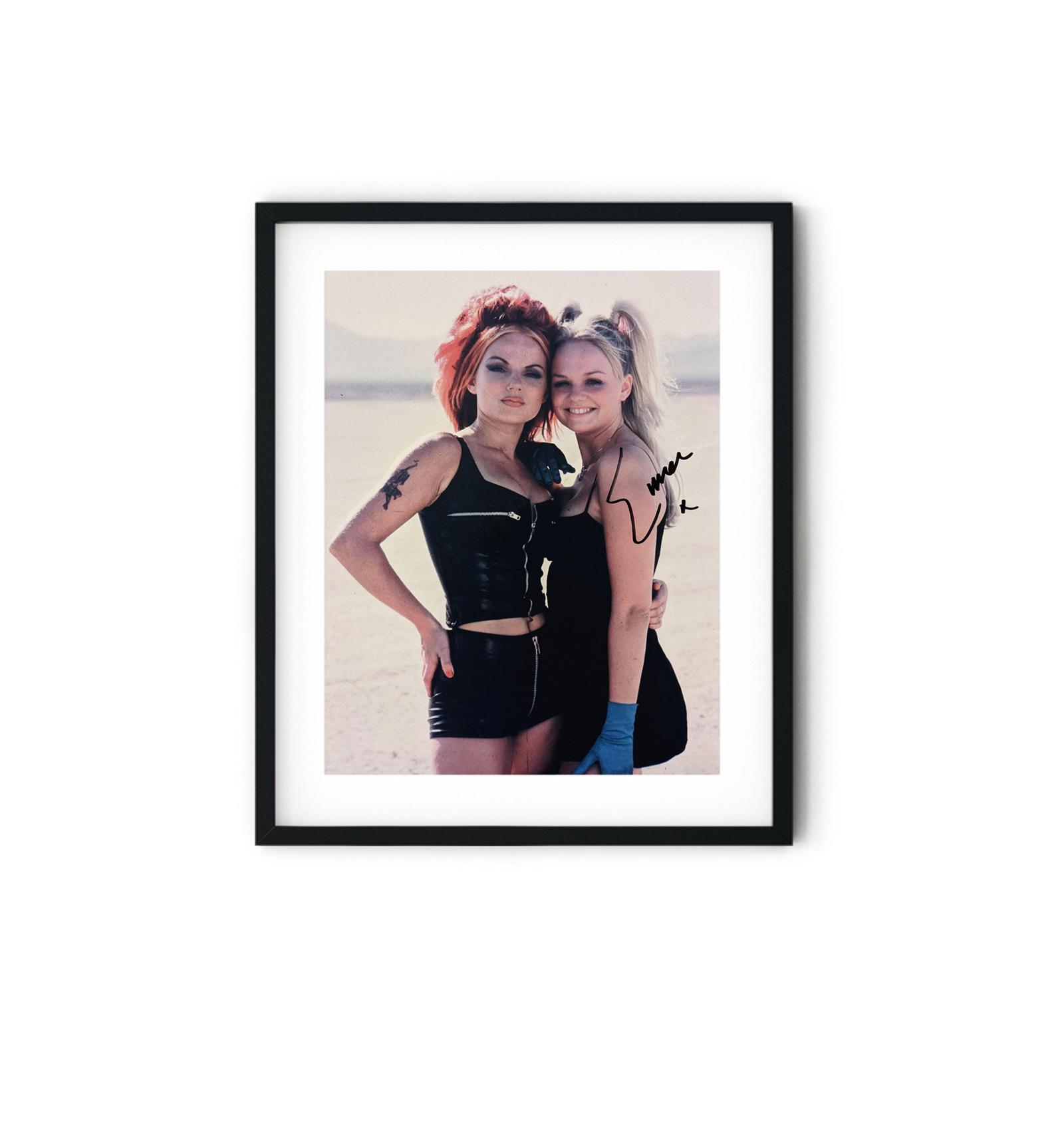 Baby Spice Emma Bunton Signed Photo Spice Girls Collectors Item