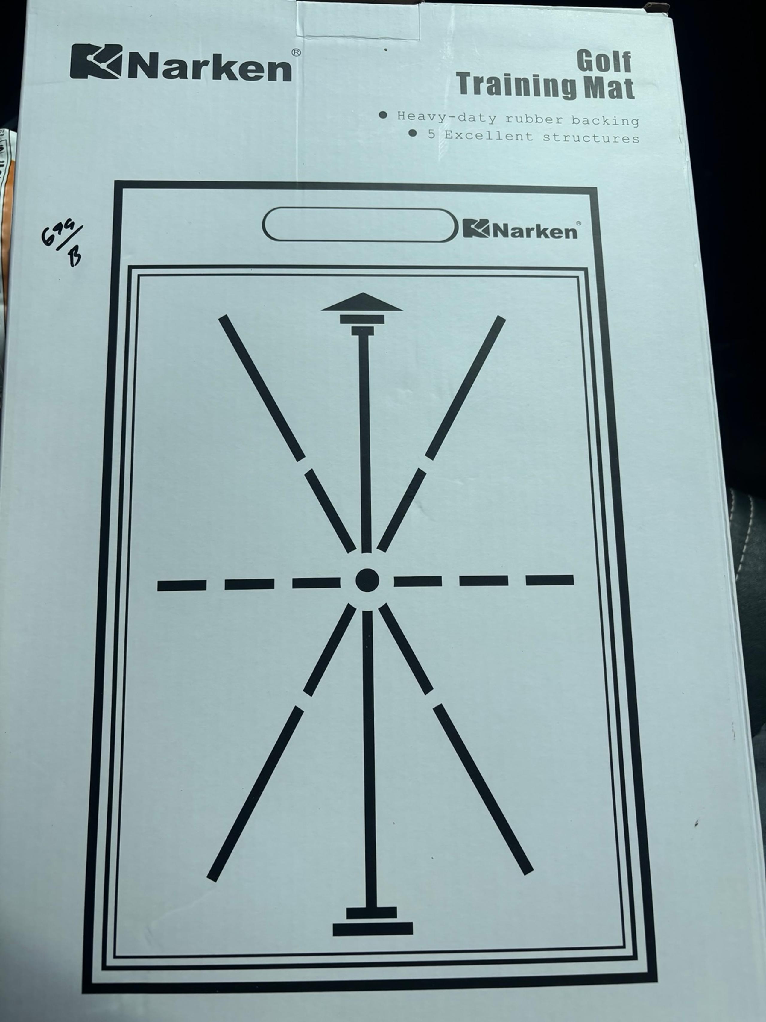 Golf hitting mat