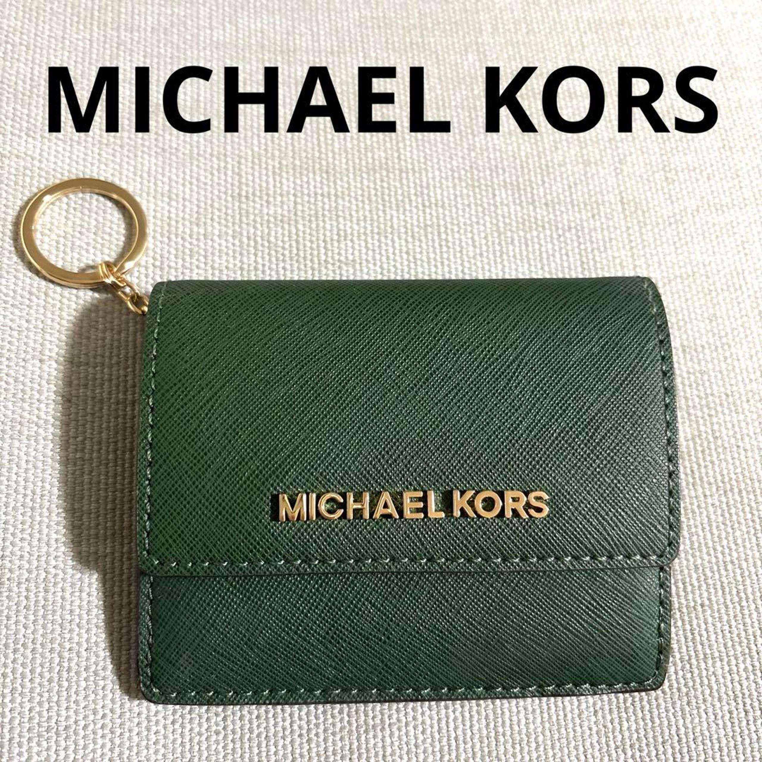 MICHAEL KORS Michael Kors Card Case Wallet Coin Purse
