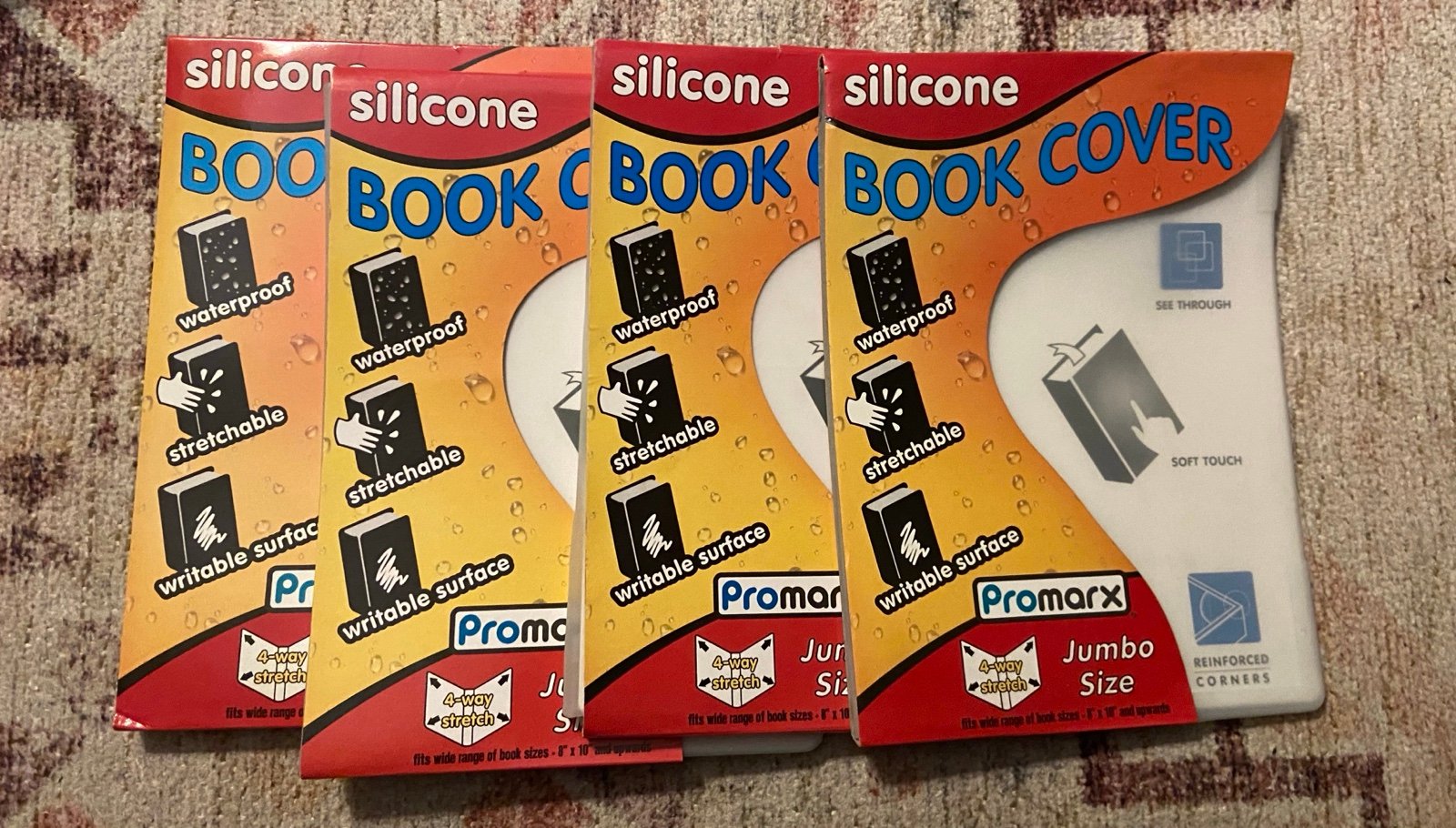 NEW Promarx Jumbo Size SILICONE BOOK COVER Fits 8 x 10 and Upwards WATERPROOf