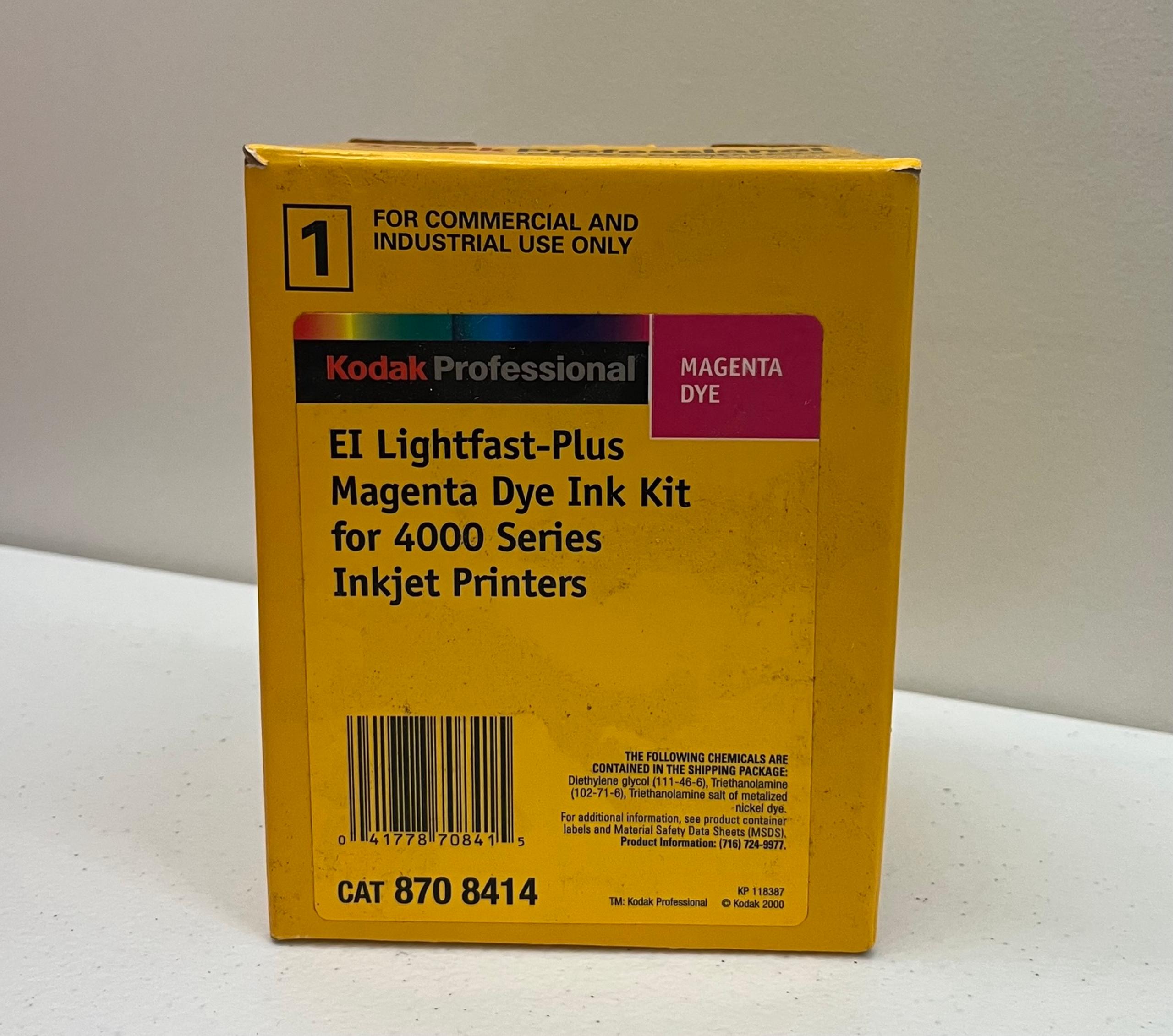 Kodak Encad EI Lightfast-Plus Magenta Dye ink kit