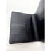 Cloth & Paper Smooth Agenda Cover, Small Black Leather