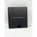 Cloth & Paper Smooth Agenda Cover, Small Black Leather