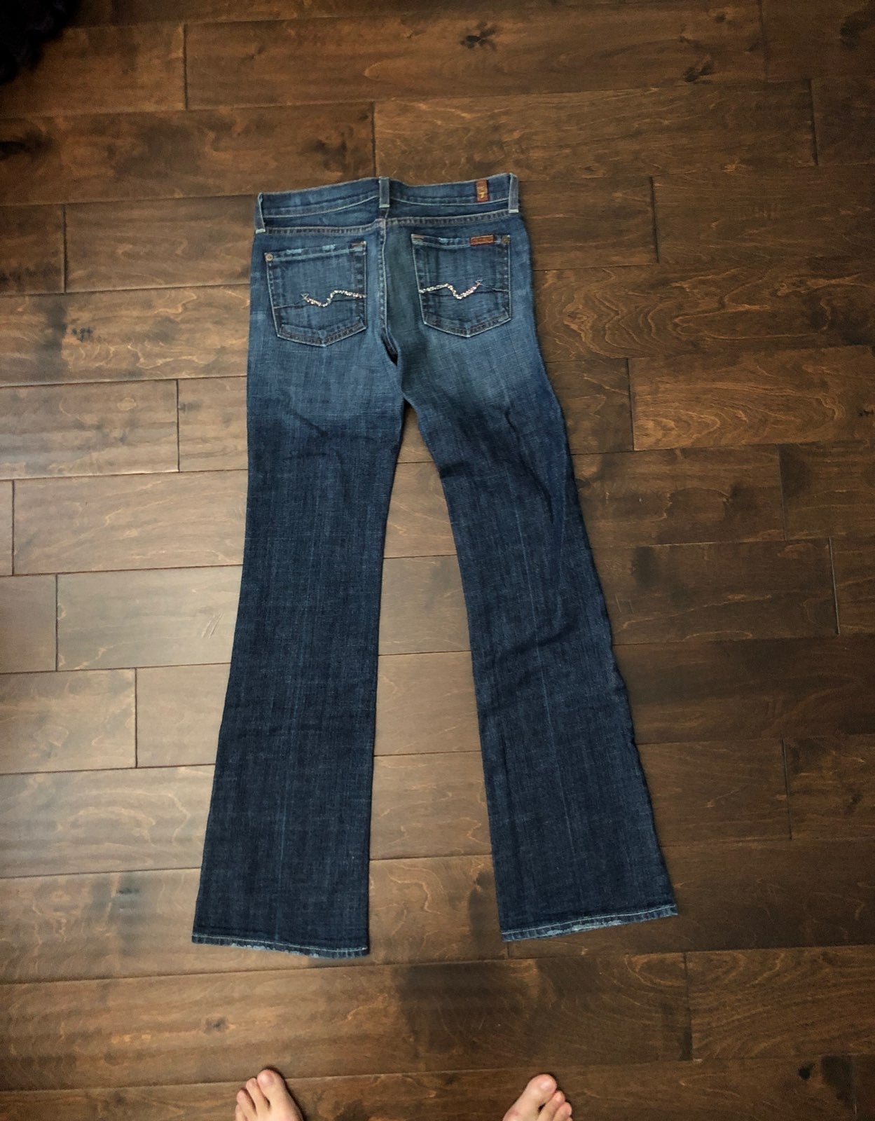 SFAM 7 for All Mankind 25 Jeans Crystals