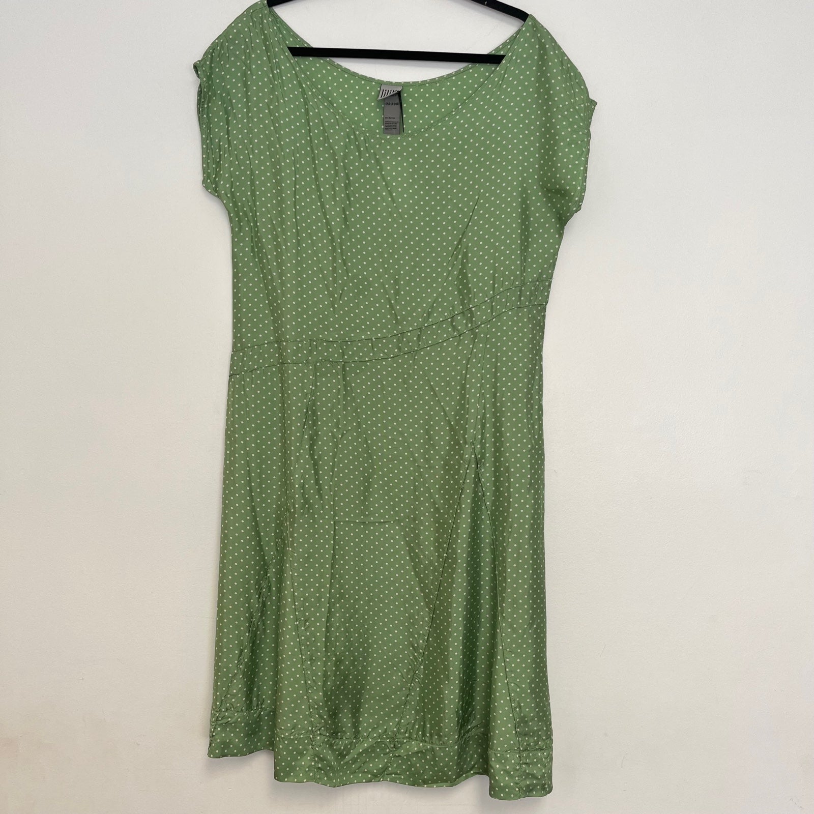 Lilith XL Polka Dot Lagenlook Dress Flowy