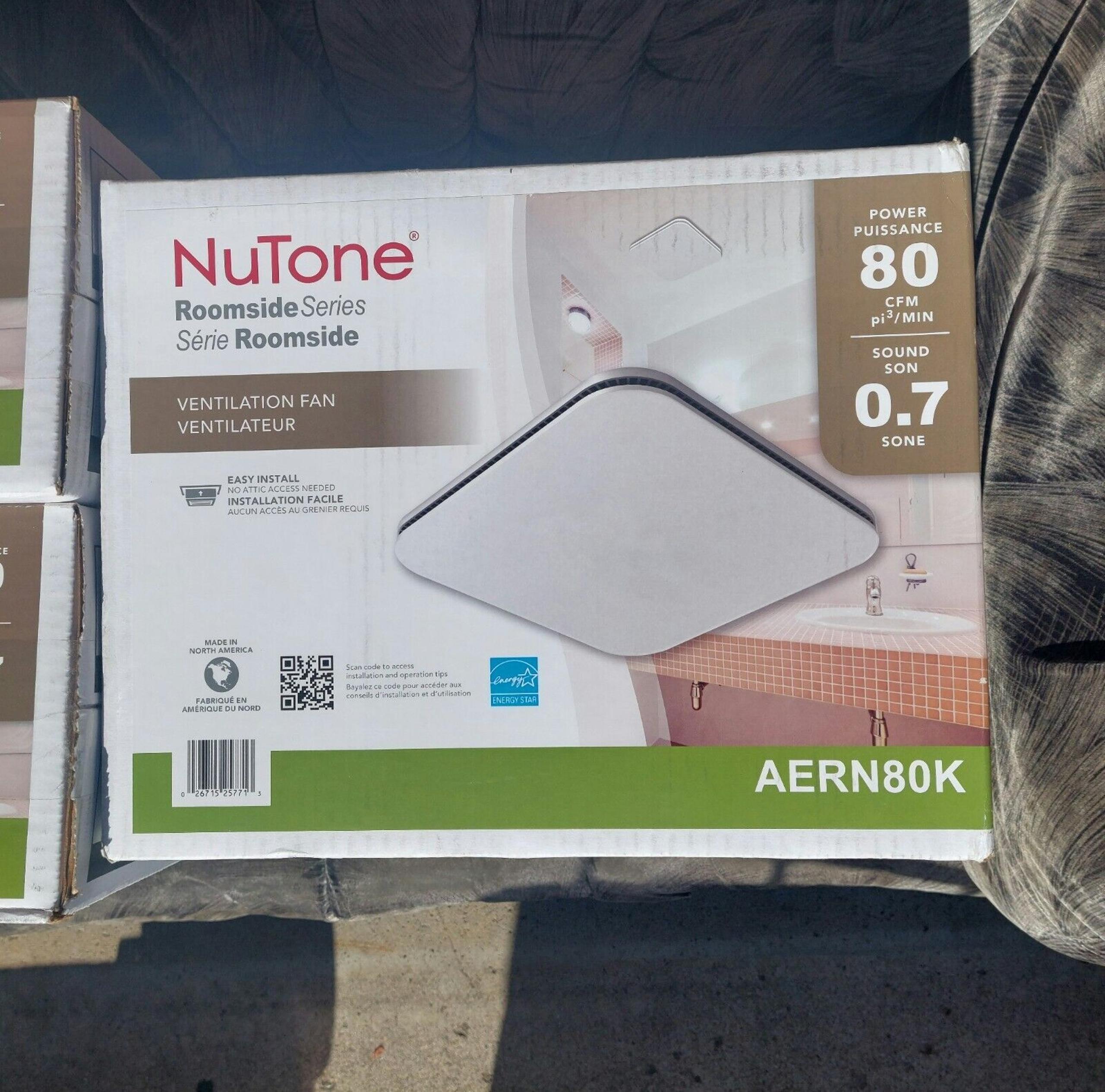 NEW Broan-NuTone ULTRA QUIET 0.7 SONE BATHROOM EXHAUST FAN BATH CEILING VENT