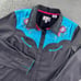 Panhandle Slim Shirt Womens XL Black Pearl Snap Western Rodeo Roses Rhinestone