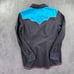 Panhandle Slim Shirt Womens XL Black Pearl Snap Western Rodeo Roses Rhinestone