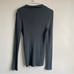 Aritzia Finley Ribbed Polo Sweater - Smokey Emerald Green, Medium