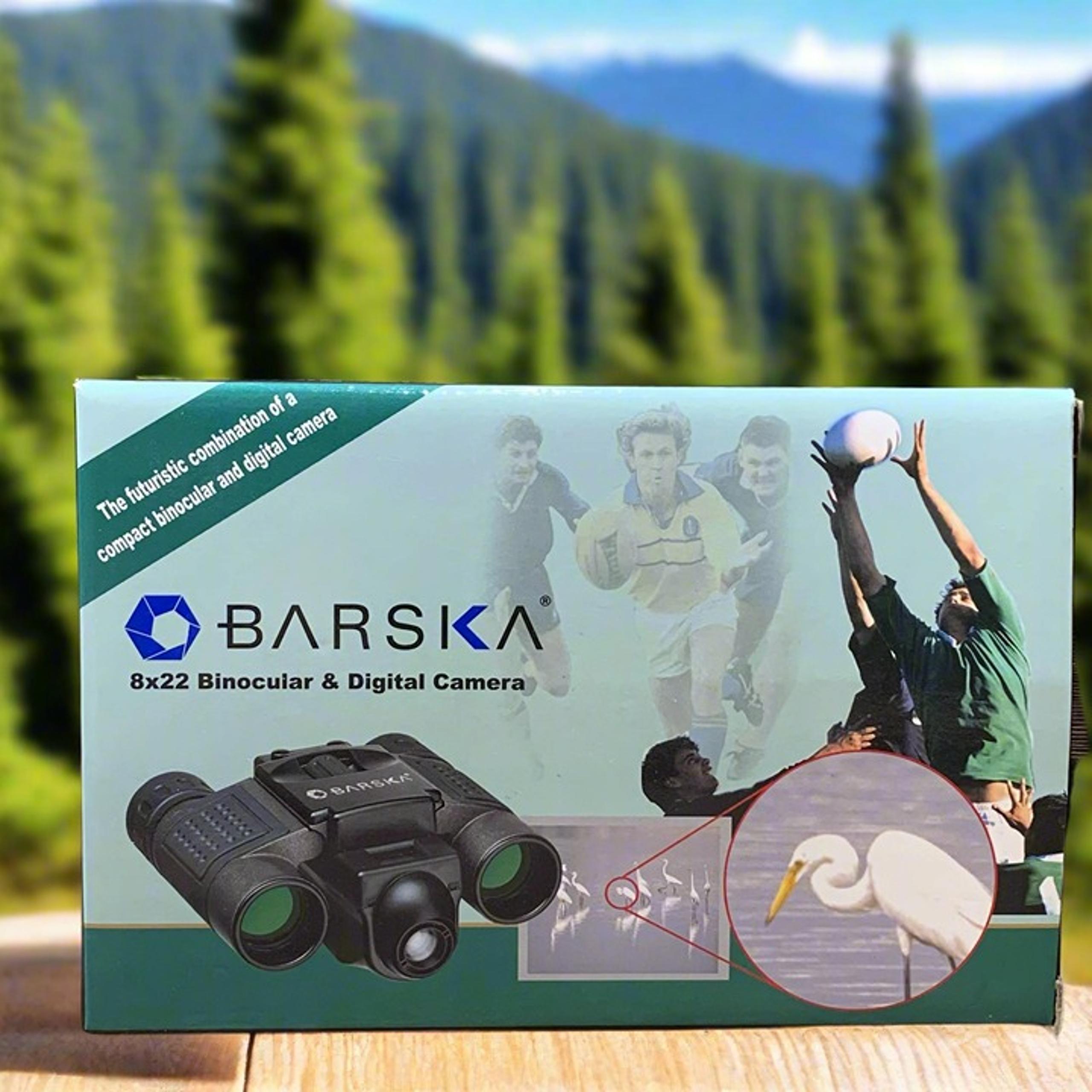 Barska, 8x22 Binocular & Digital Camera, In Box