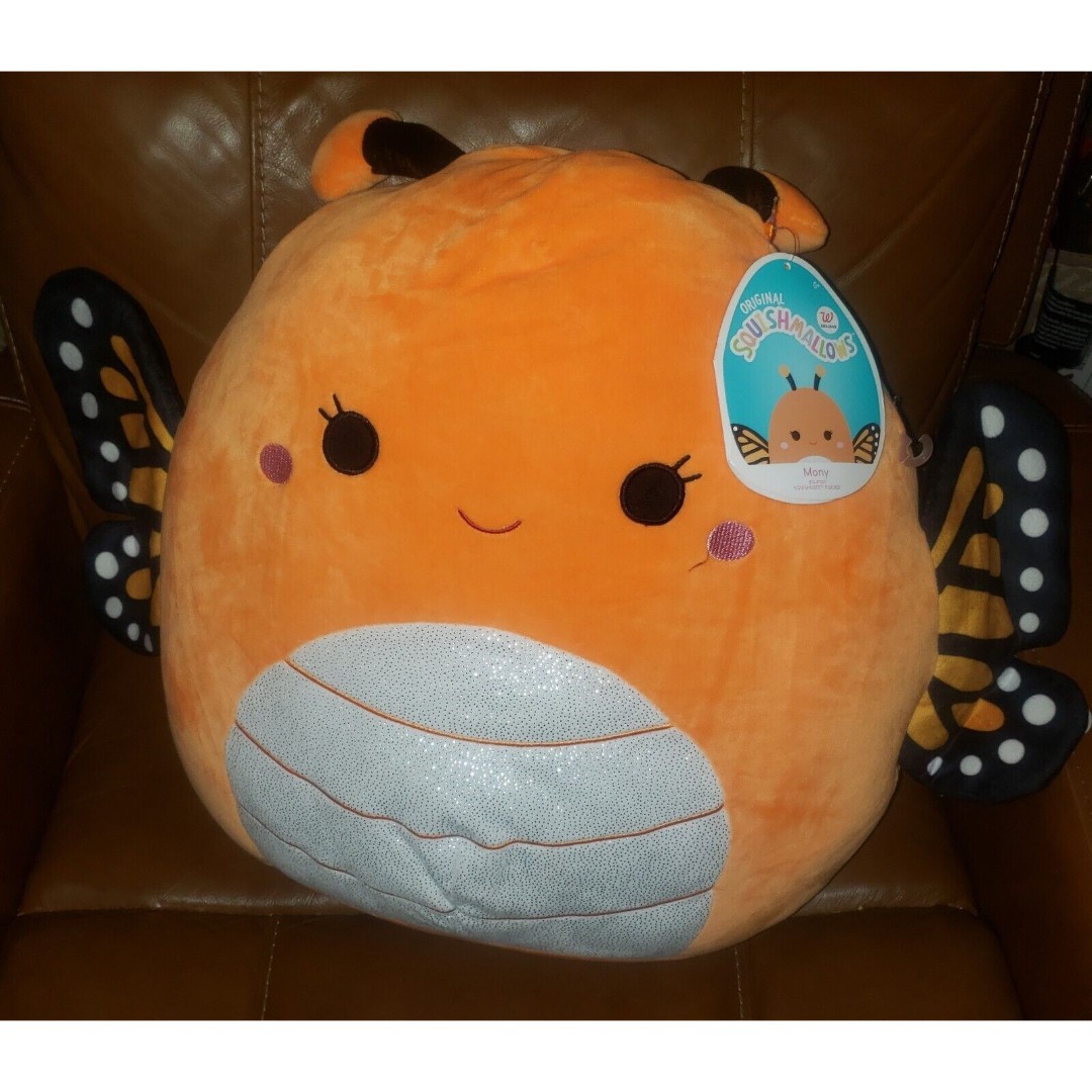 Squishmallow 16” Mony the Monarch Butterfly Toy Plush Walgreens Exclusive NEW