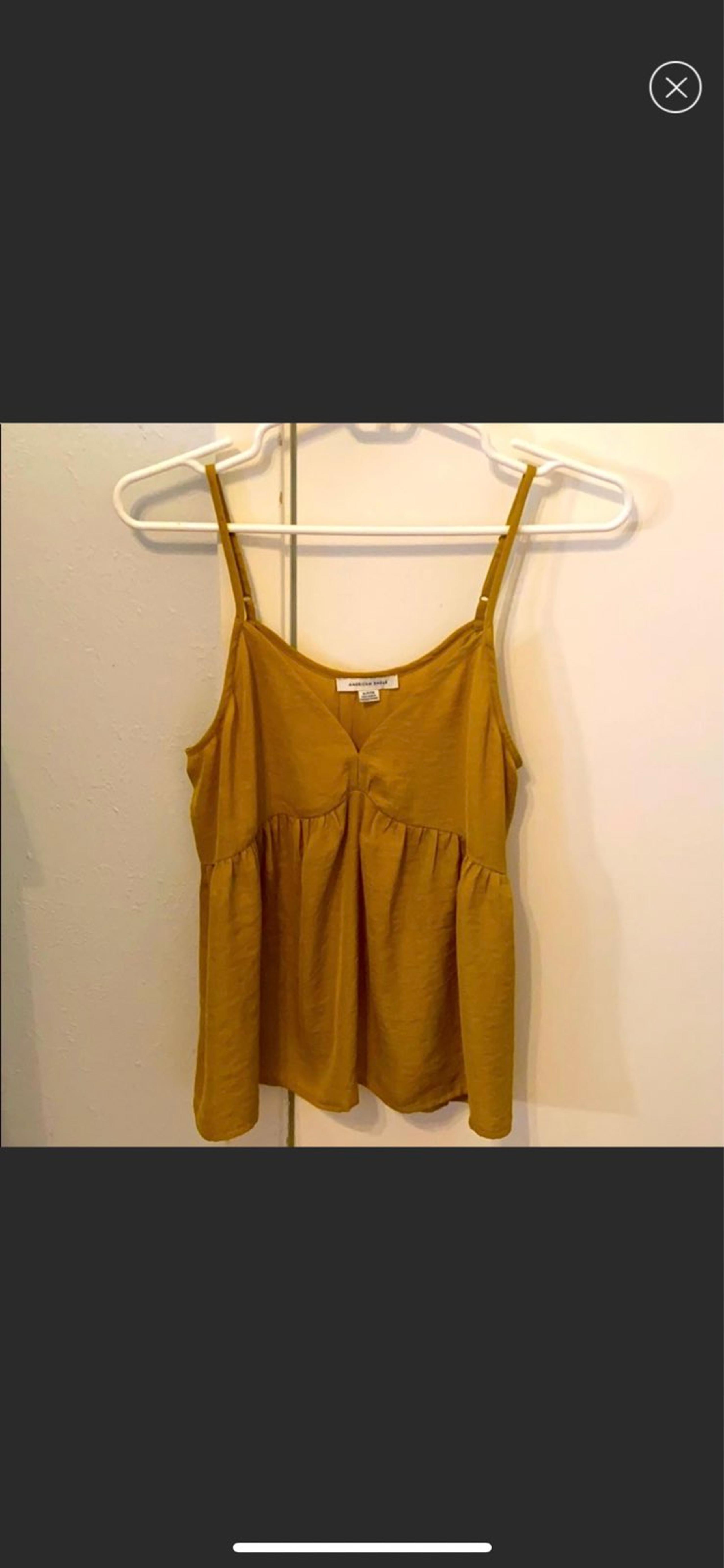American Eagle Gold Tank Top