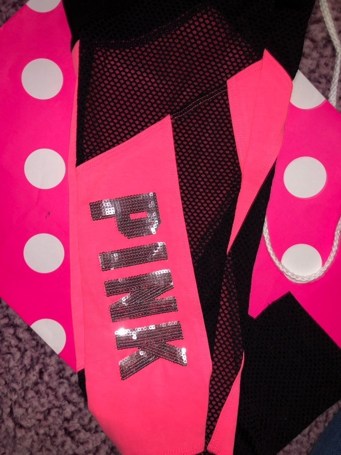 Victoria Secret Pink Leggings rare