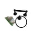 Antiqued Bronze Towel Ring Toilet Paper Holder Set Wall Mount with Hardware