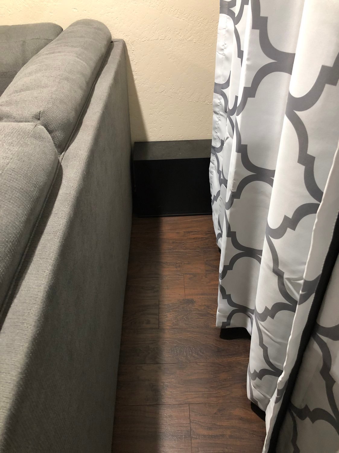 entertainment center, tv, sound bar