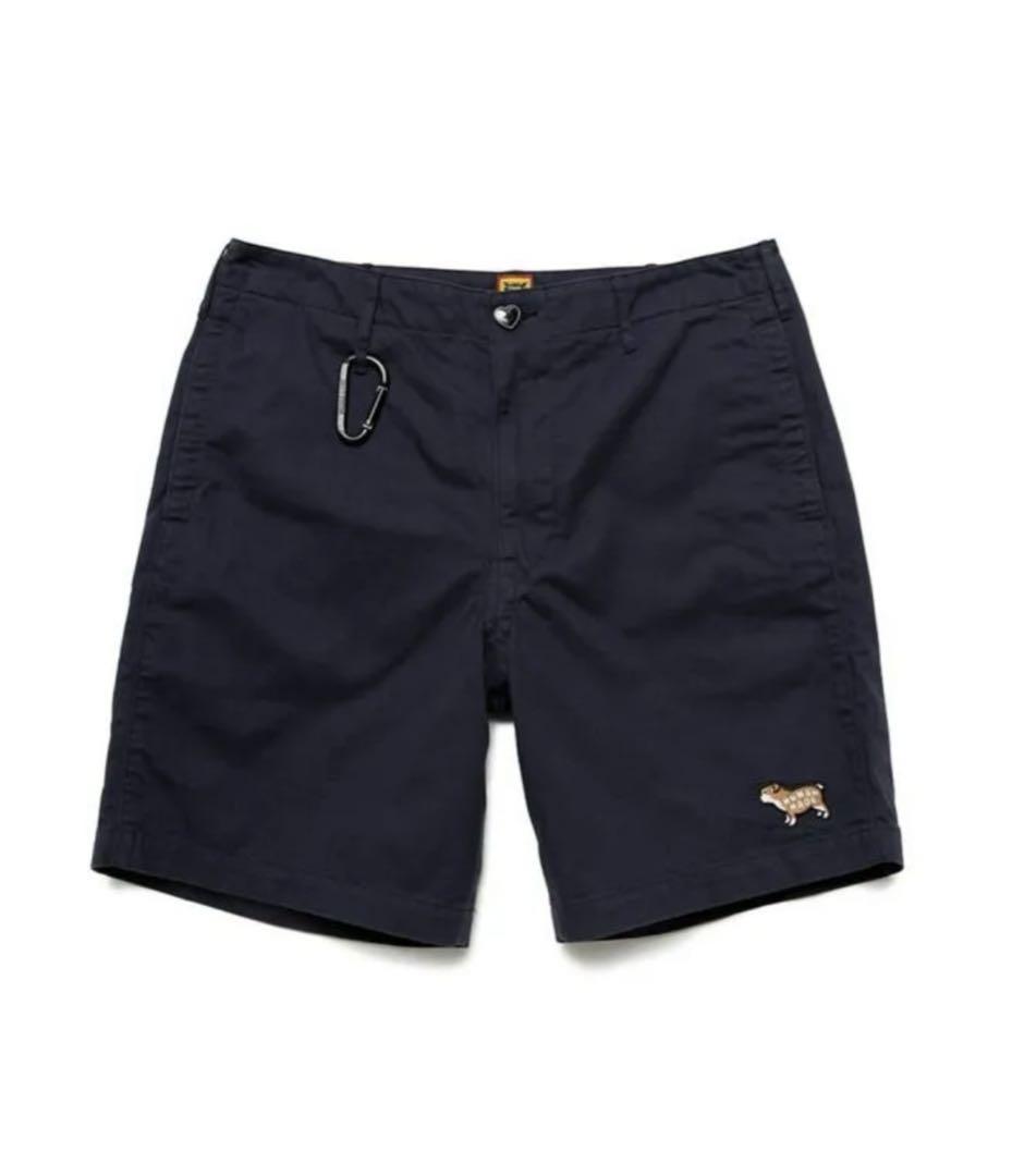 Human Made EMBROIDERY CHINO SHORTS Navy