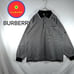 【Excellent Condition】BURBERRY Striped Polo Shirt, Burberry GOLF