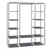 Portable Closet Wardrobe Clothes Rack Storage Organizer Shelf Water-Proof Fabric