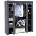 Portable Closet Wardrobe Clothes Rack Storage Organizer Shelf Water-Proof Fabric